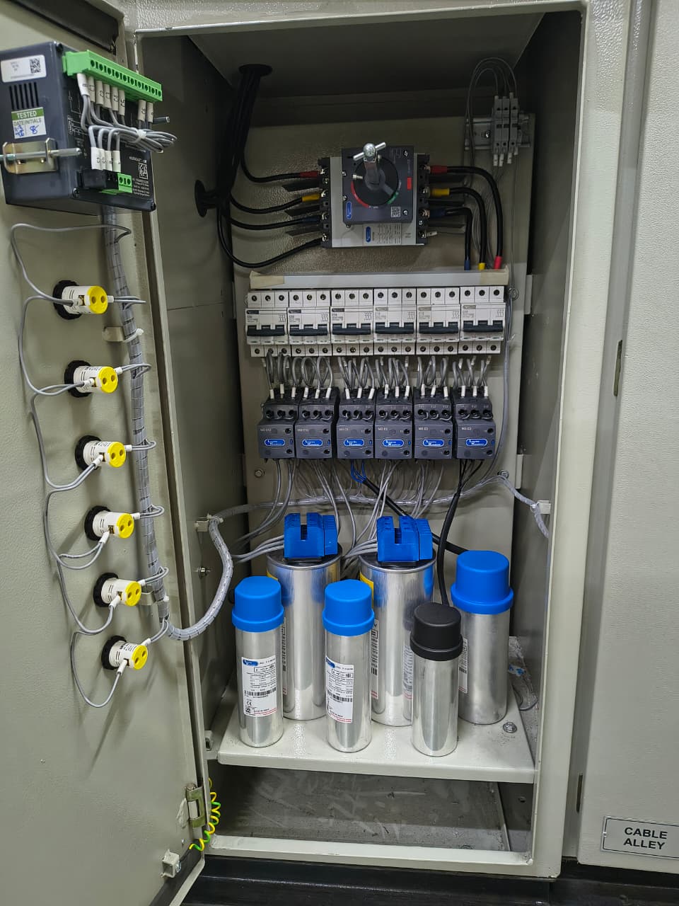 Automatic Power Factor Correction Panel Internal Capacitor Assembly