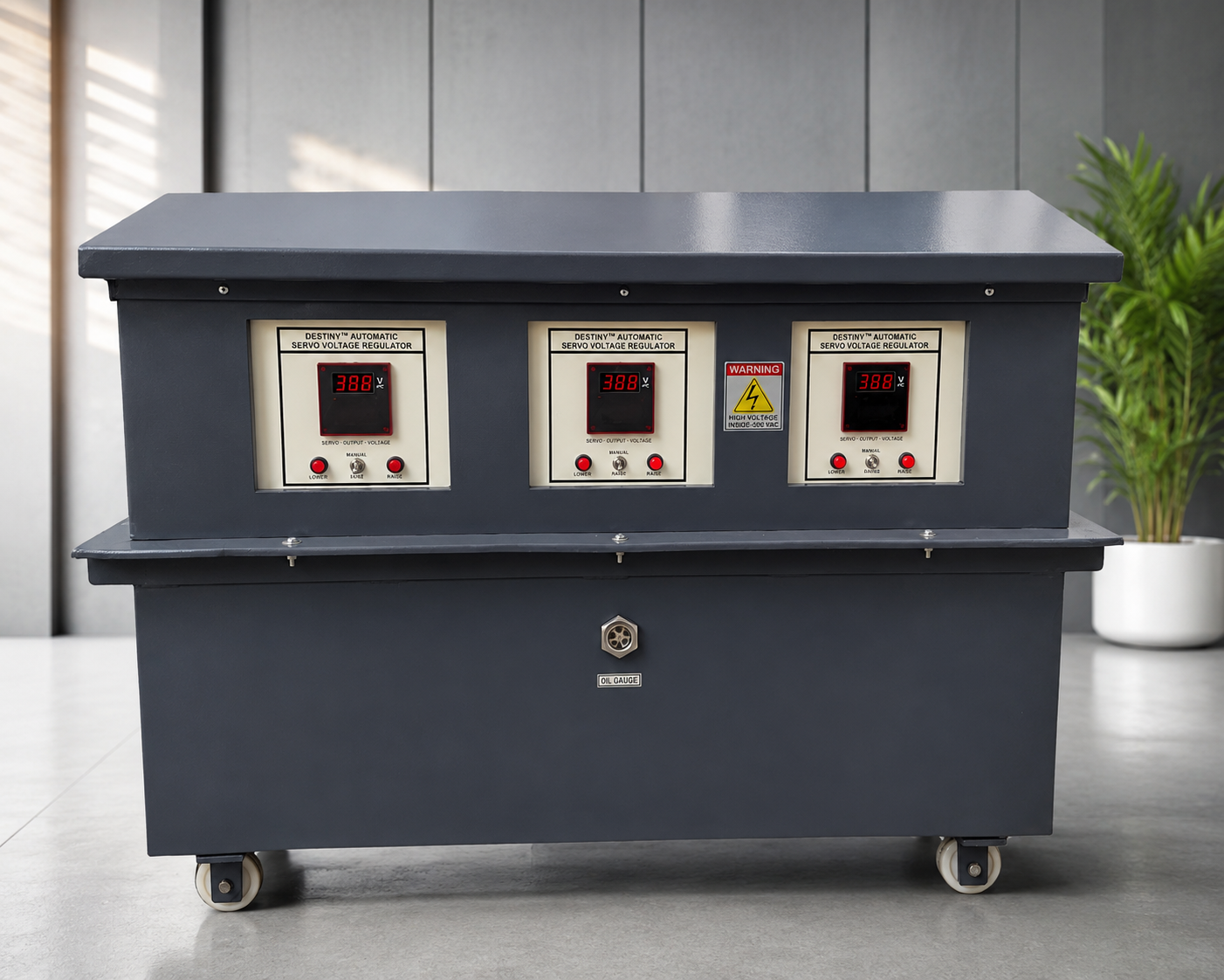 Heavy Duty Voltage Stabilization for Industrial Power Systems